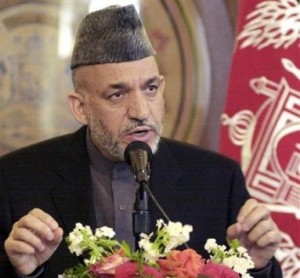 President Karzai; imperialist stooge